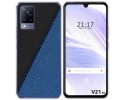 Funda Silicona para Vivo V21 5G diseño Cuero 02 Dibujos