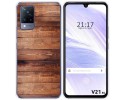 Funda Silicona para Vivo V21 5G diseño Madera 02 Dibujos