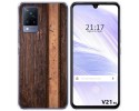 Funda Silicona para Vivo V21 5G diseño Madera 05 Dibujos