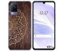 Funda Silicona para Vivo V21 5G diseño Madera 06 Dibujos