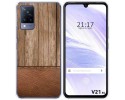 Funda Silicona para Vivo V21 5G diseño Madera 09 Dibujos
