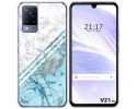 Funda Silicona para Vivo V21 5G diseño Mármol 02 Dibujos