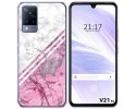 Funda Silicona para Vivo V21 5G diseño Mármol 03 Dibujos