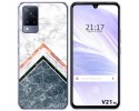 Funda Silicona para Vivo V21 5G diseño Mármol 05 Dibujos