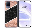 Funda Silicona para Vivo V21 5G diseño Mármol 07 Dibujos