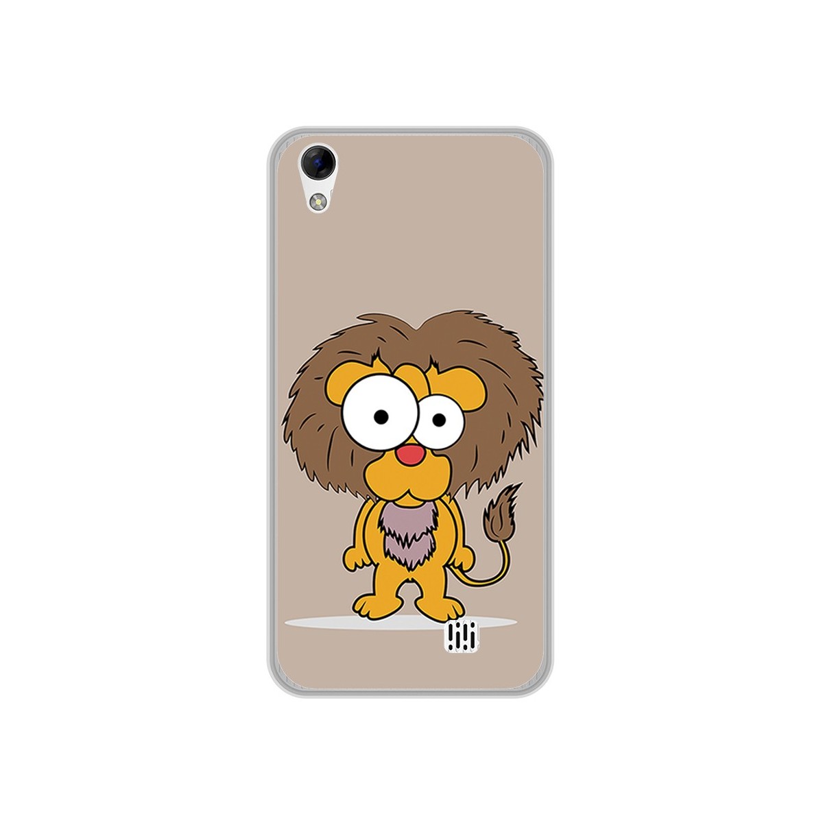 Funda Gel Tpu para Homtom HT16 / HT16 Pro Diseño Leon Dibujos