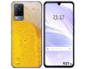 Funda Silicona para Vivo V21 5G diseño Cerveza Dibujos