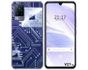 Funda Silicona para Vivo V21 5G diseño Circuito Dibujos