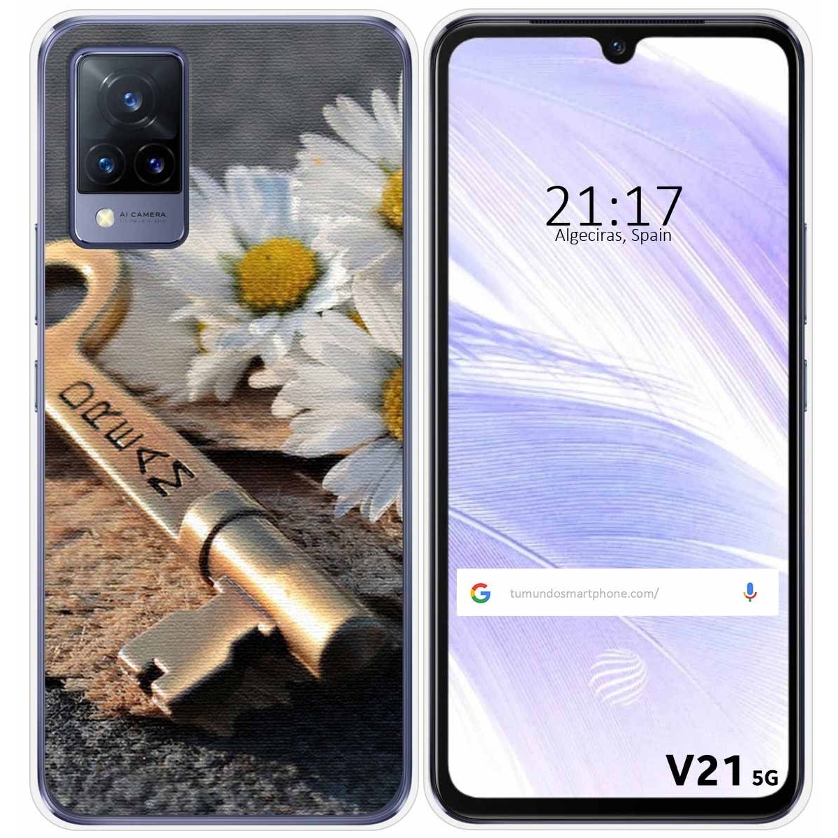 Funda Silicona para Vivo V21 5G diseño Dream Dibujos