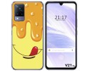 Funda Silicona para Vivo V21 5G diseño Helado Vainilla Dibujos