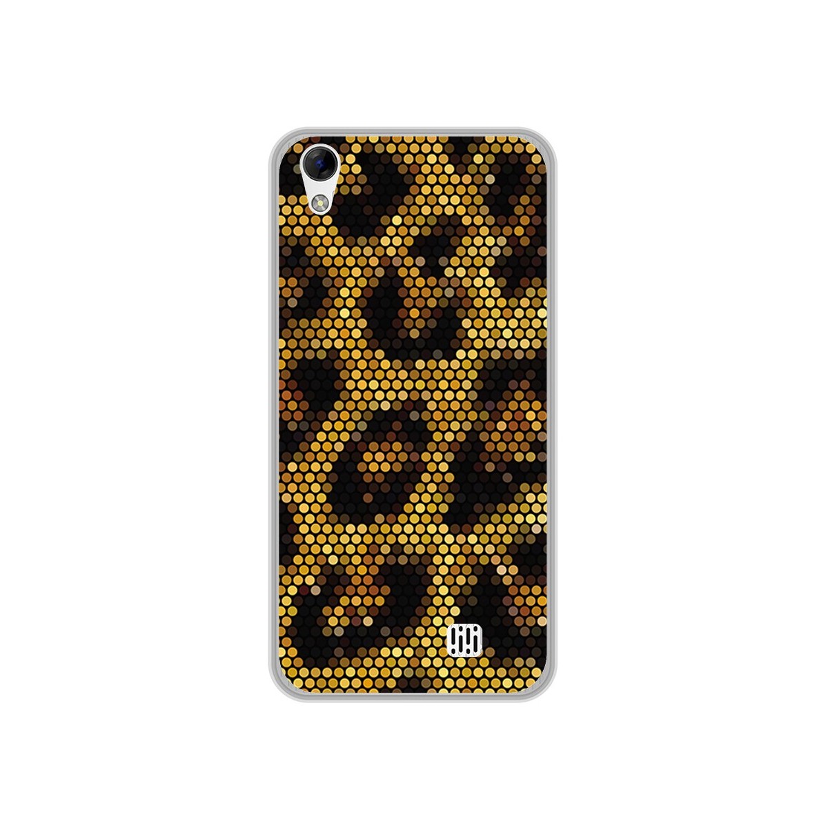 Funda Gel Tpu para Homtom HT16 / HT16 Pro Diseño Leopardo Dibujos