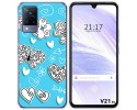Funda Silicona para Vivo V21 5G diseño Mariposas Dibujos