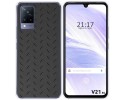 Funda Silicona para Vivo V21 5G diseño Metal Dibujos