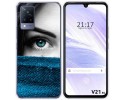 Funda Silicona para Vivo V21 5G diseño Ojo Dibujos