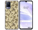 Funda Silicona para Vivo V21 5G diseño Sand Camuflaje Dibujos
