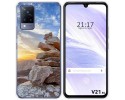 Funda Silicona para Vivo V21 5G diseño Sunset Dibujos