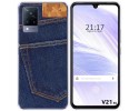 Funda Silicona para Vivo V21 5G diseño Vaquero Dibujos