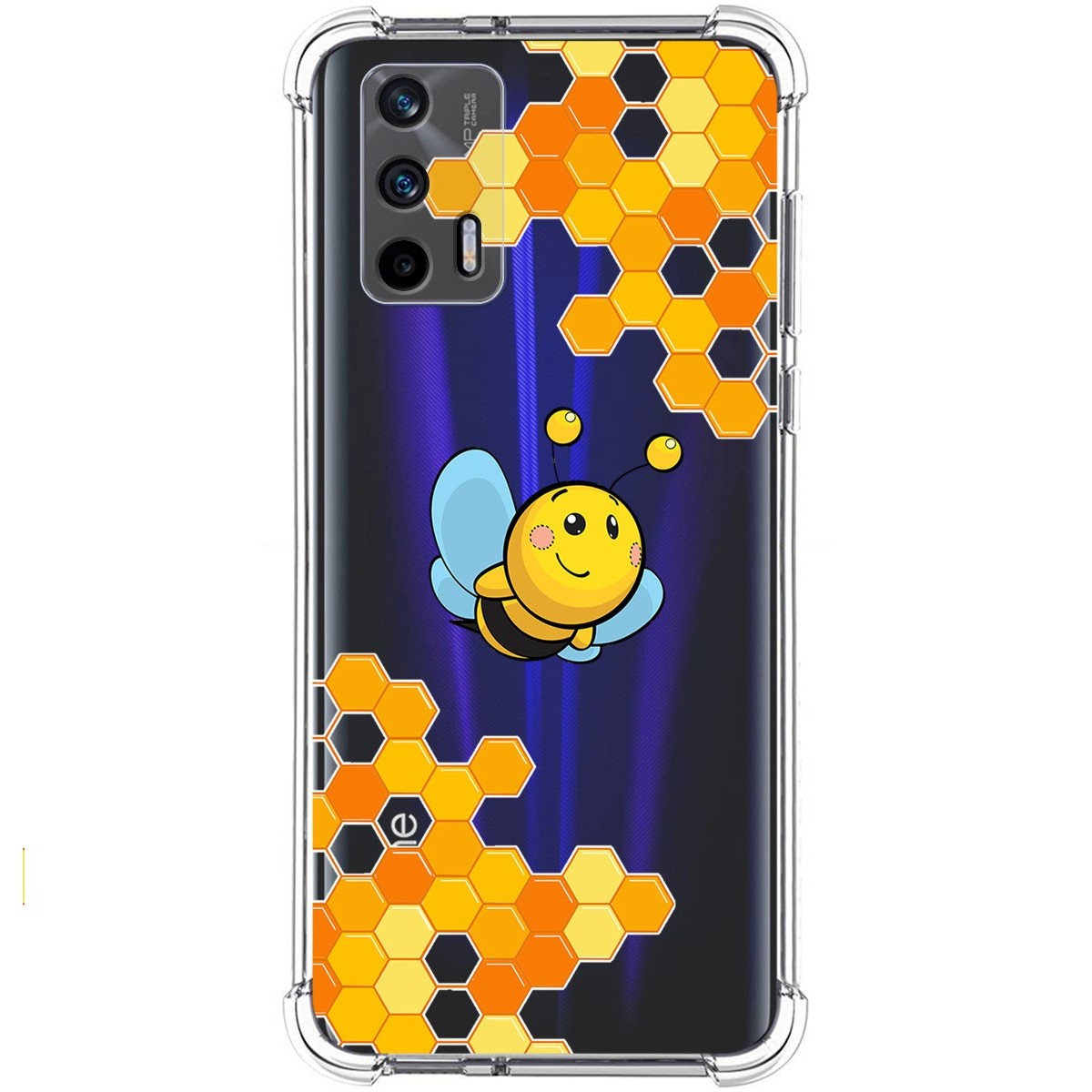 Funda Silicona Antigolpes para Realme GT 5G diseño Abeja Dibujos