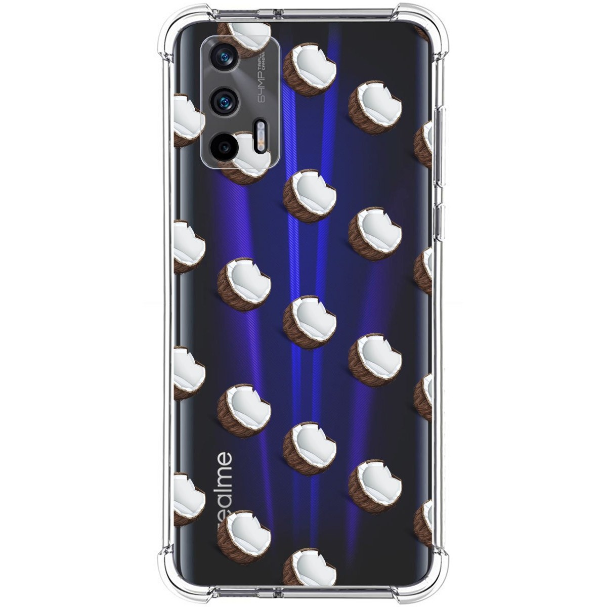 Funda Silicona Antigolpes para Realme GT 5G diseño Cocos Dibujos