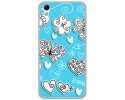 Funda Gel Tpu para Homtom HT16 / HT16 Pro Diseño Mariposas Dibujos