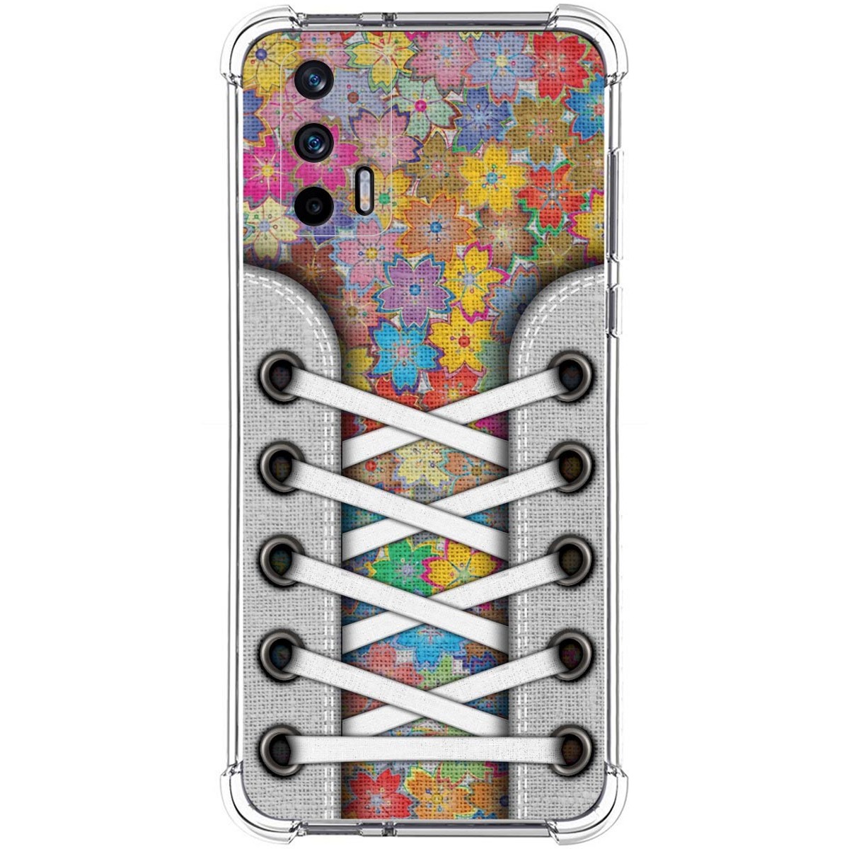 Funda Silicona Antigolpes para Realme GT 5G diseño Zapatillas 05 Dibujos