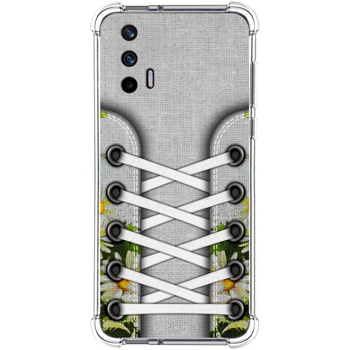 Funda Silicona Antigolpes para Realme GT 5G diseño Zapatillas 08 Dibujos