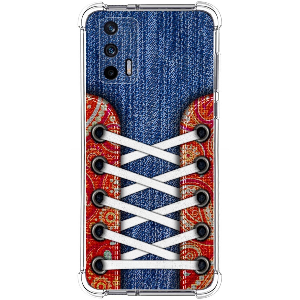 Funda Silicona Antigolpes para Realme GT 5G diseño Zapatillas 11 Dibujos