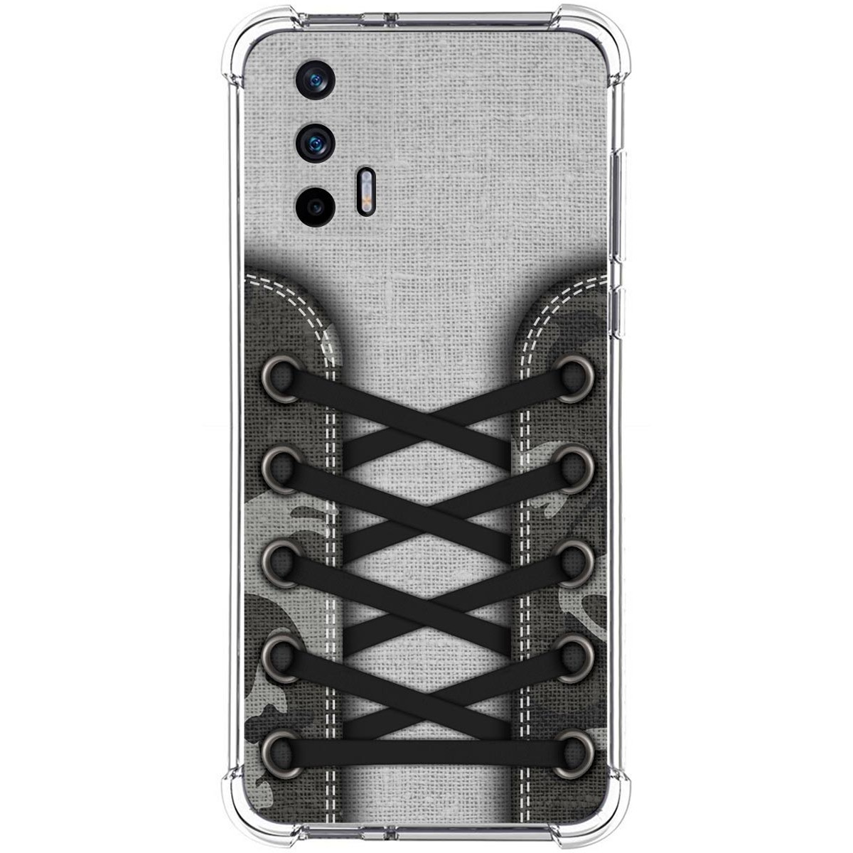 Funda Silicona Antigolpes para Realme GT 5G diseño Zapatillas 16 Dibujos