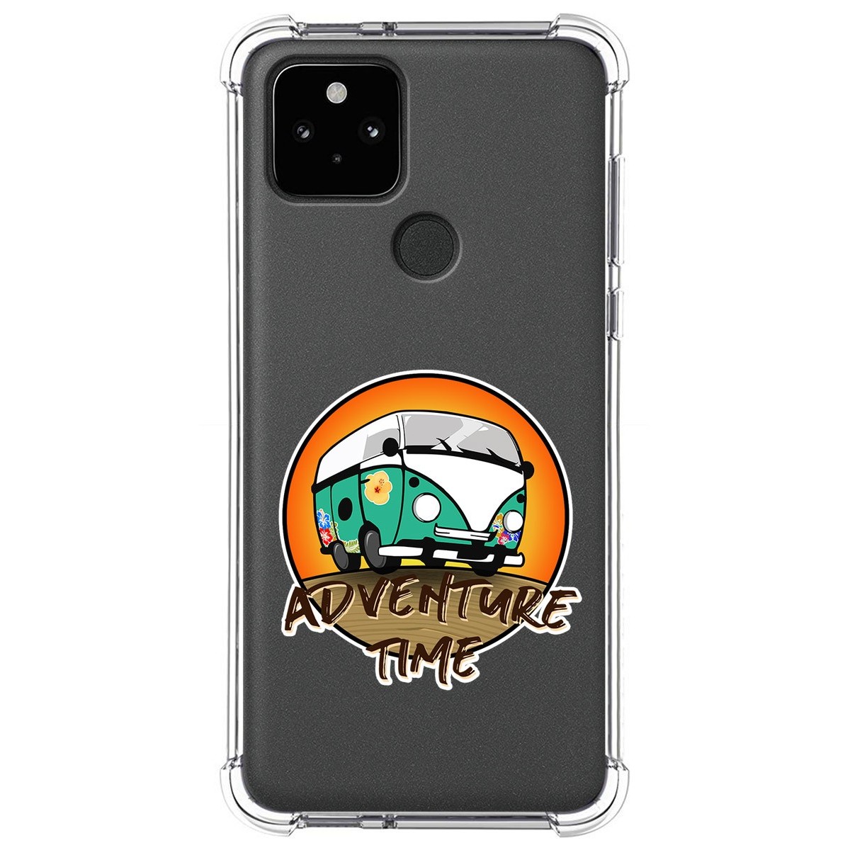 Funda Silicona Antigolpes para Google Pixel 5 5G diseño Adventure Time Dibujos