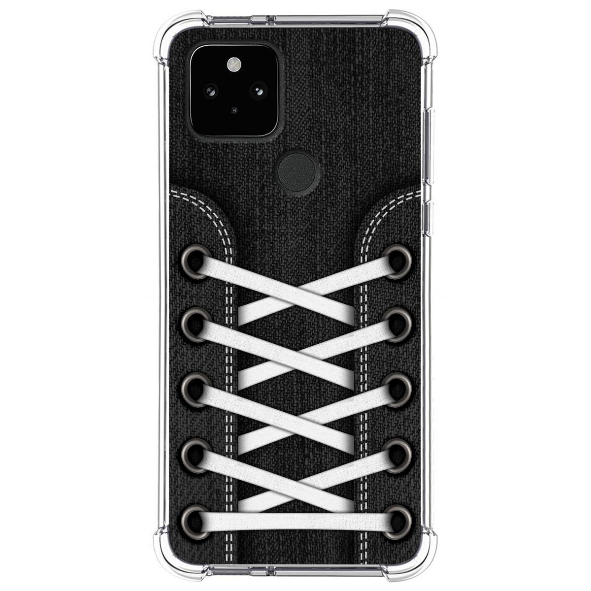 Funda Silicona Antigolpes para Google Pixel 5 5G diseño Zapatillas 02 Dibujos