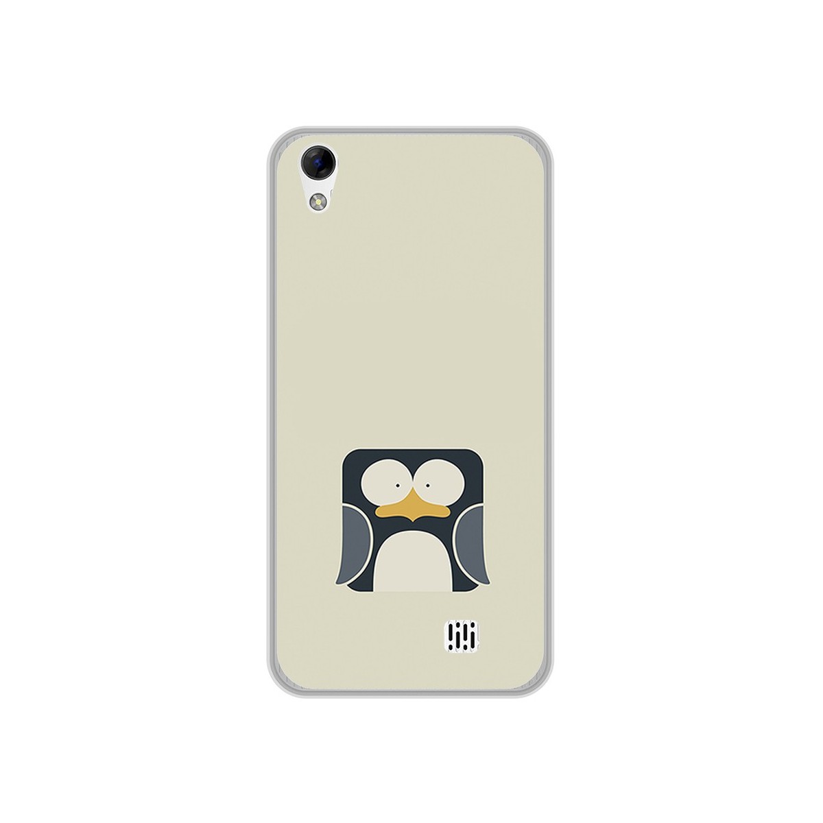 Funda Gel Tpu para Homtom HT16 / HT16 Pro Diseño Pingüino Dibujos
