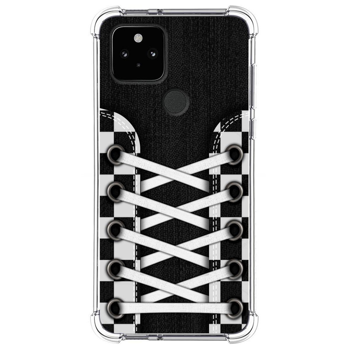 Funda Silicona Antigolpes para Google Pixel 5 5G diseño Zapatillas 03 Dibujos