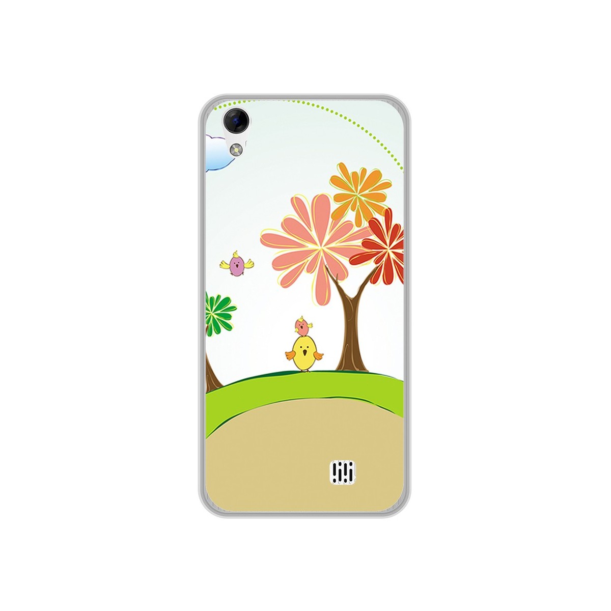 Funda Gel Tpu para Homtom HT16 / HT16 Pro Diseño Primavera Dibujos