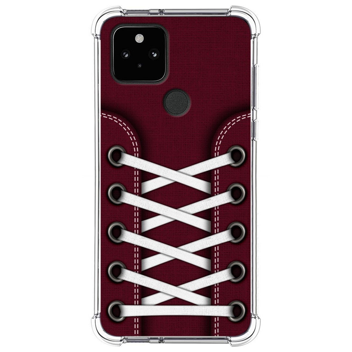 Funda Silicona Antigolpes para Google Pixel 5 5G diseño Zapatillas 17 Dibujos