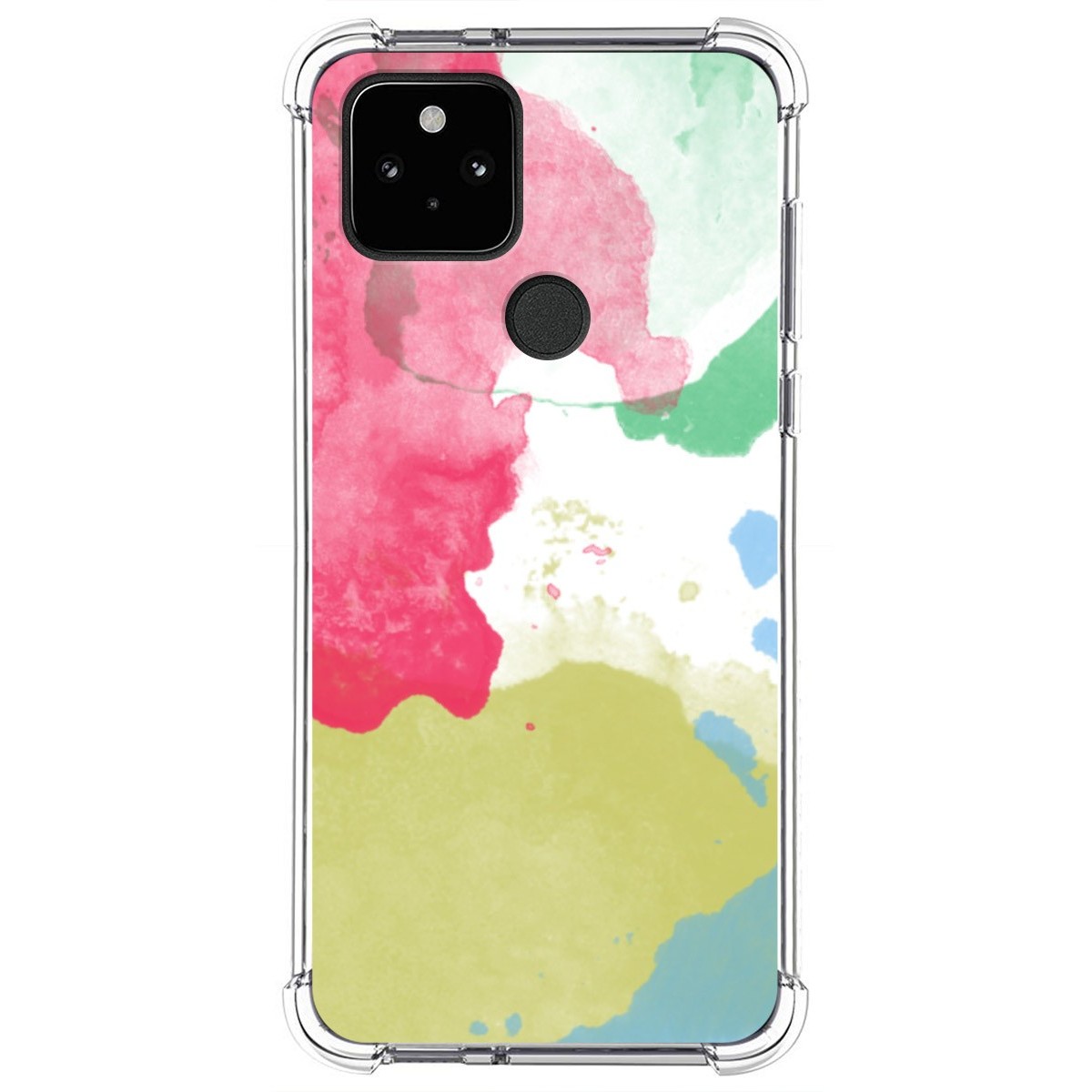 Funda Silicona Antigolpes para Google Pixel 5 5G diseño Acuarela 02 Dibujos