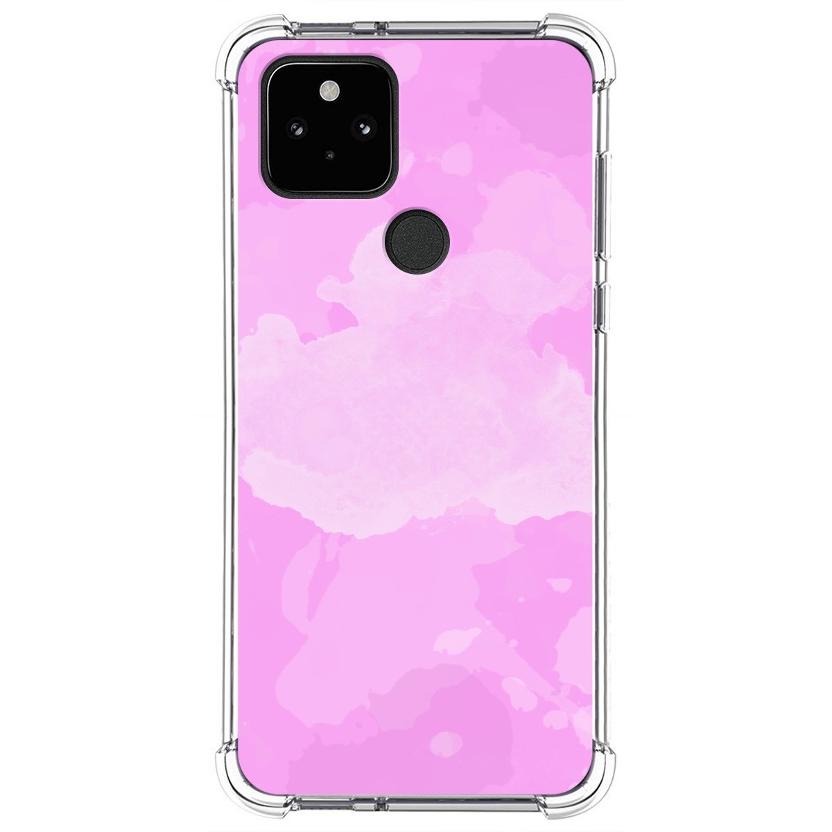 Funda Silicona Antigolpes para Google Pixel 5 5G diseño Acuarela 04 Dibujos