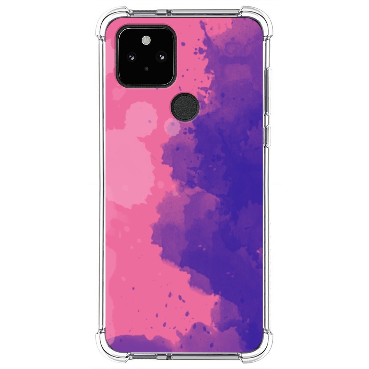 Funda Silicona Antigolpes para Google Pixel 5 5G diseño Acuarela 07 Dibujos