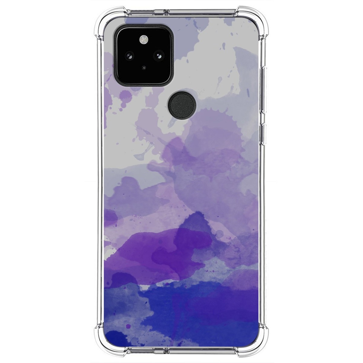 Funda Silicona Antigolpes para Google Pixel 5 5G diseño Acuarela 09 Dibujos