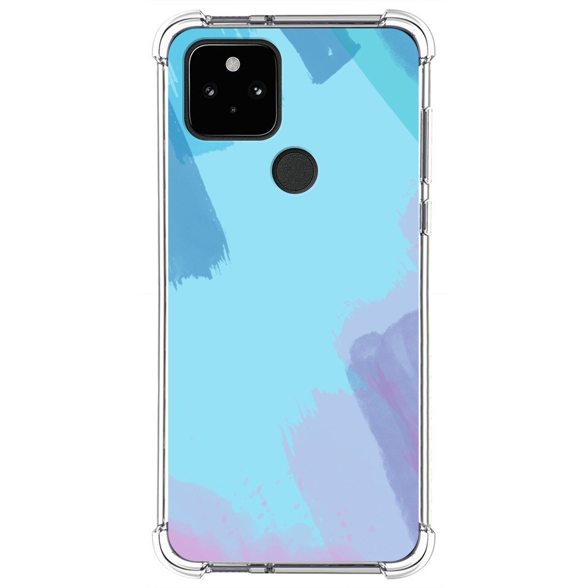 Funda Silicona Antigolpes para Google Pixel 5 5G diseño Acuarela 10 Dibujos