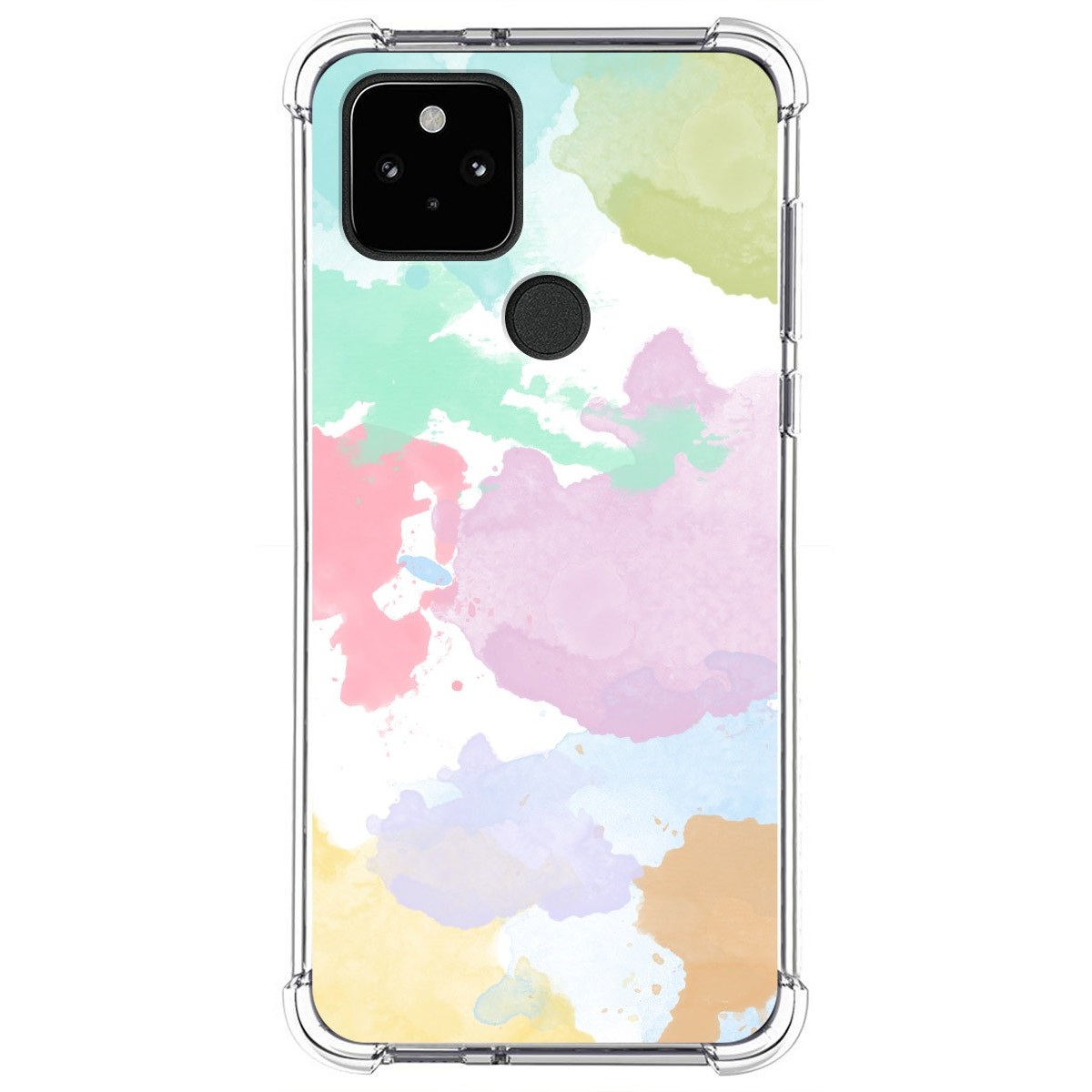 Funda Silicona Antigolpes para Google Pixel 5 5G diseño Acuarela 11 Dibujos