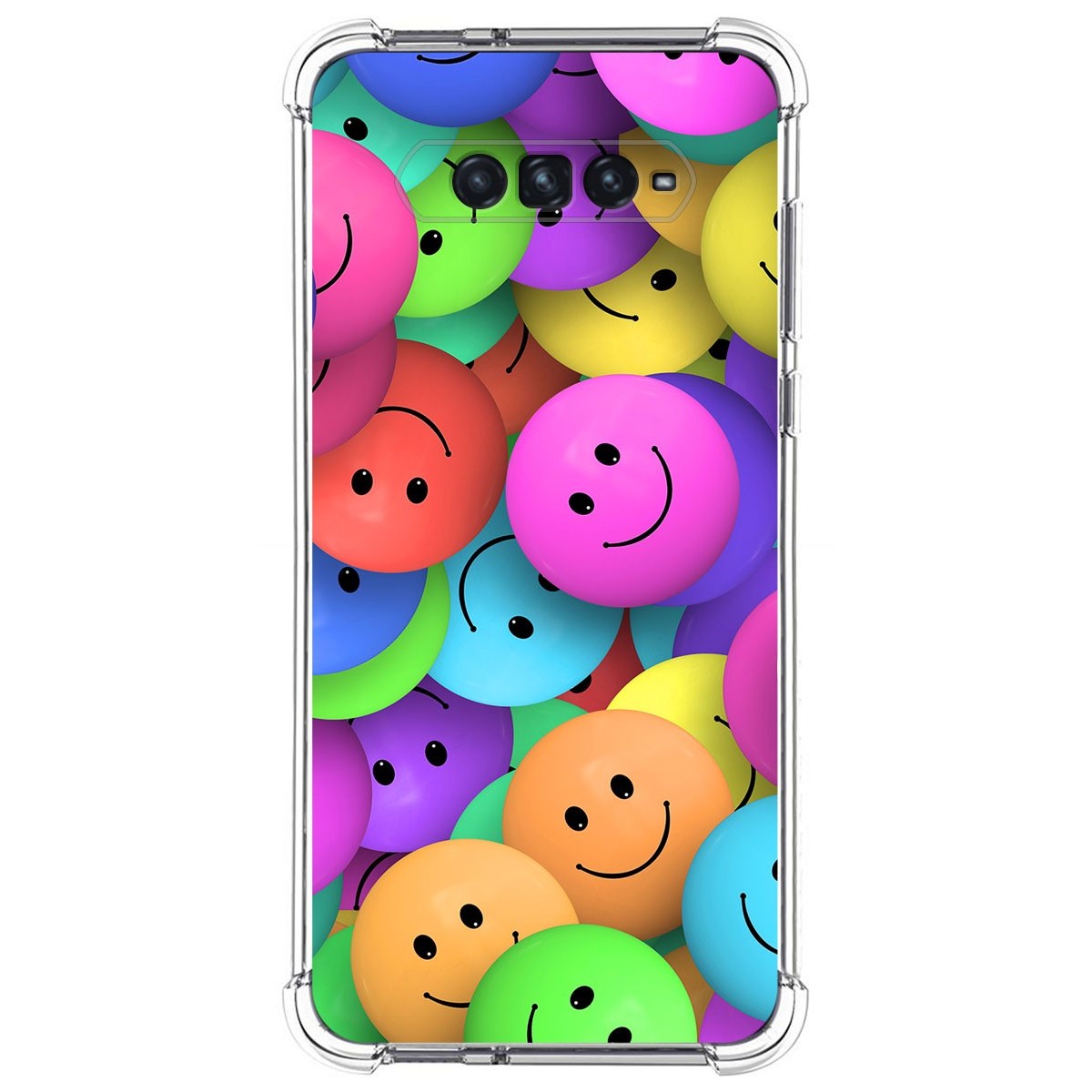 Funda Silicona Antigolpes para Xiaomi Black Shark 4 5G diseño Smile Dibujos