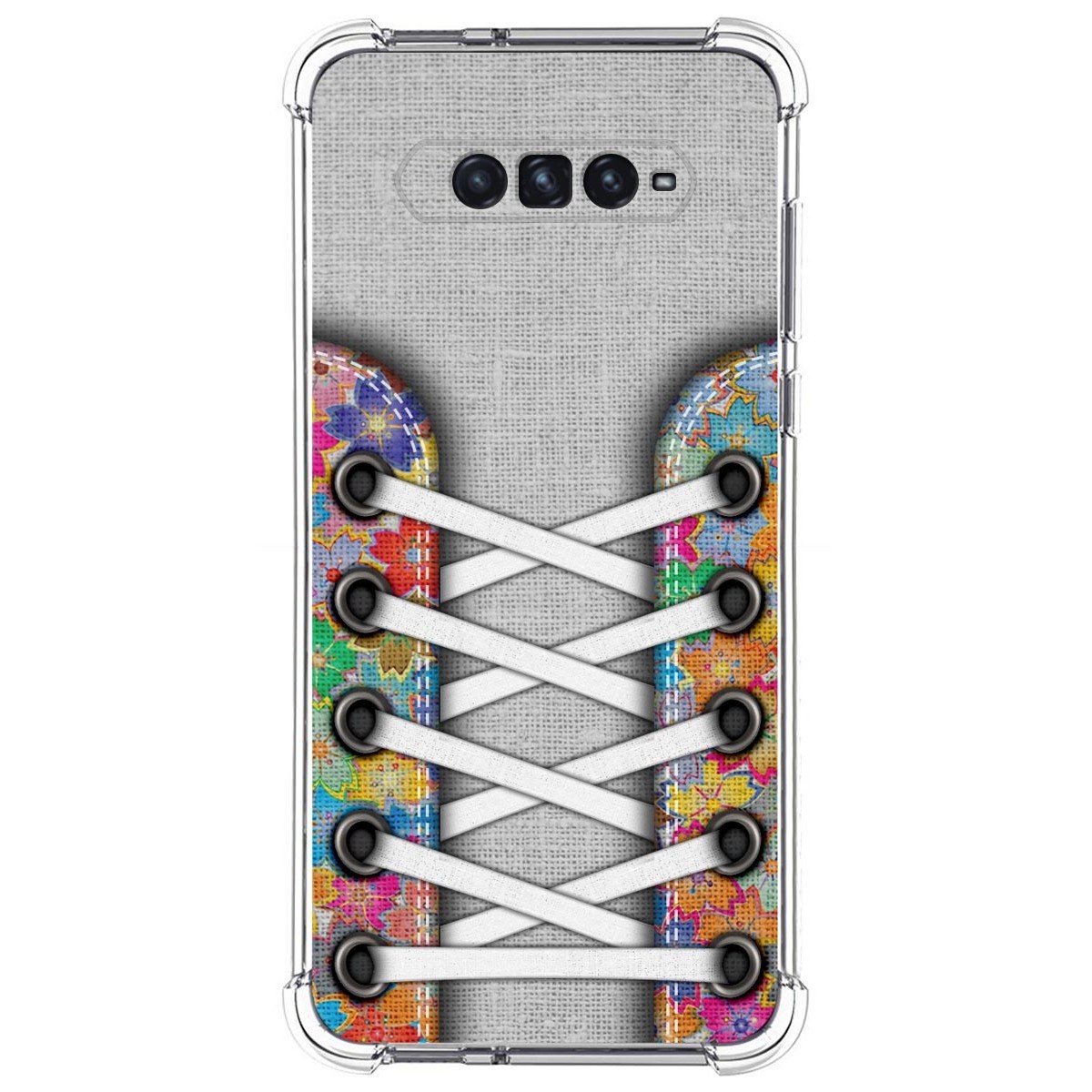 Funda Silicona Antigolpes para Xiaomi Black Shark 4 5G diseño Zapatillas 04 Dibujos