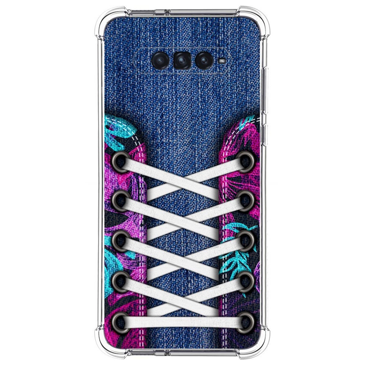 Funda Silicona Antigolpes para Xiaomi Black Shark 4 5G diseño Zapatillas 06 Dibujos