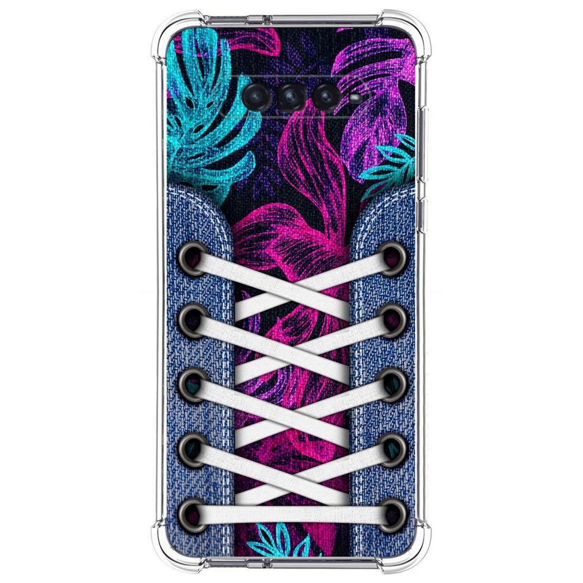 Funda Silicona Antigolpes para Xiaomi Black Shark 4 5G diseño Zapatillas 07 Dibujos