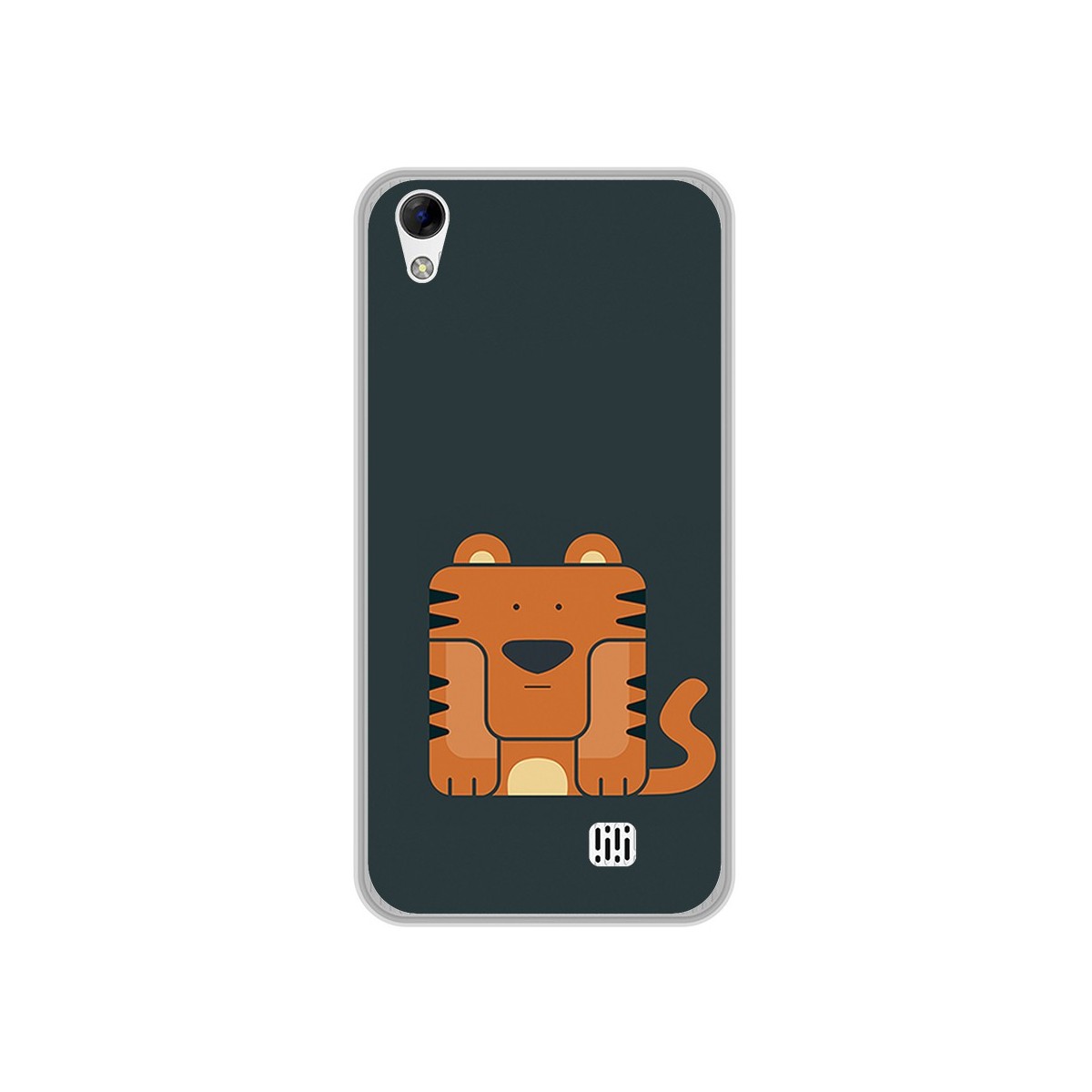 Funda Gel Tpu para Homtom HT16 / HT16 Pro Diseño Tigre Dibujos