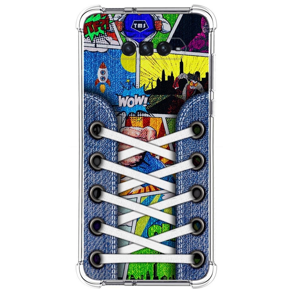 Funda Silicona Antigolpes para Xiaomi Black Shark 4 5G diseño Zapatillas 14 Dibujos