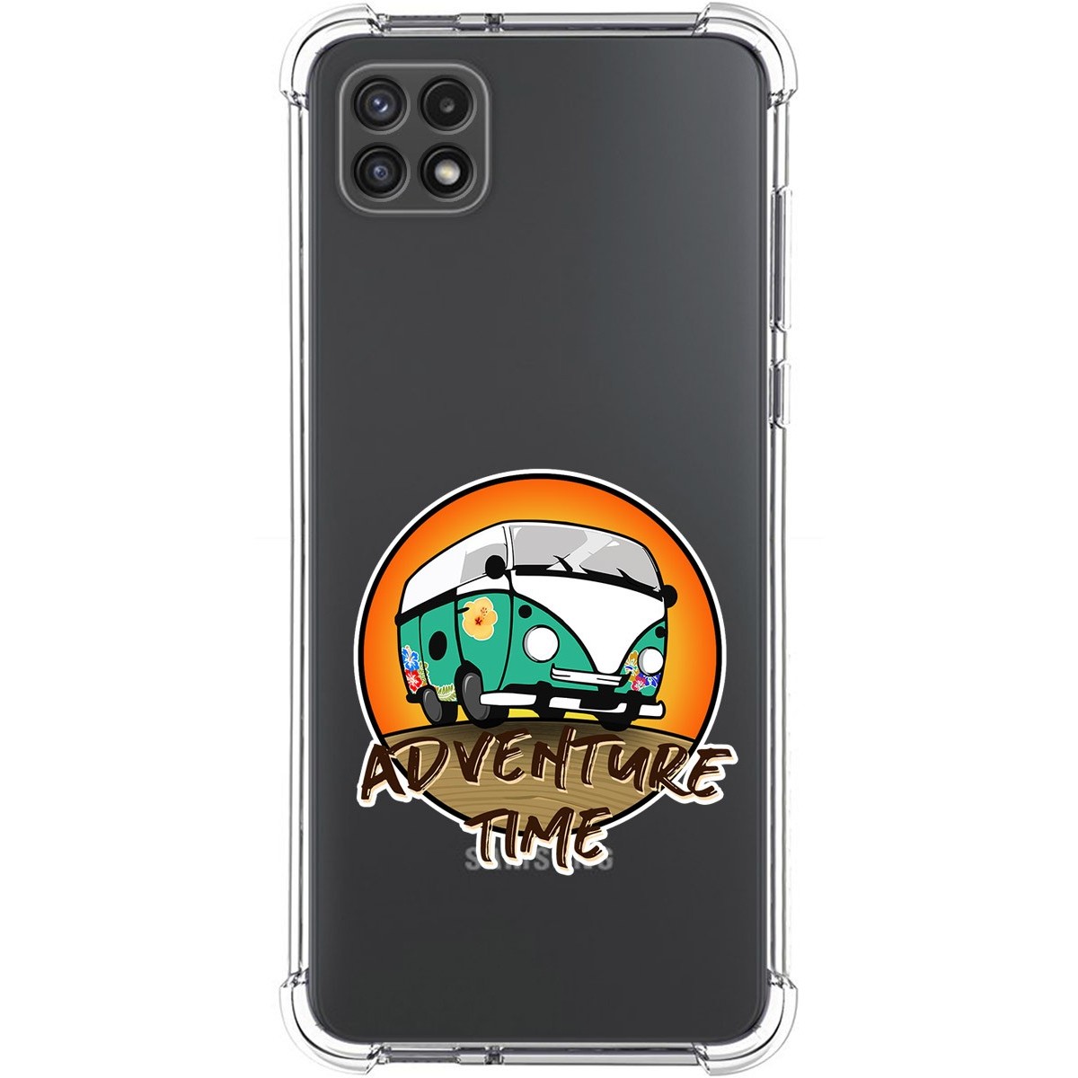 Funda Silicona Antigolpes para Samsung Galaxy A22 5G diseño Adventure Time Dibujos