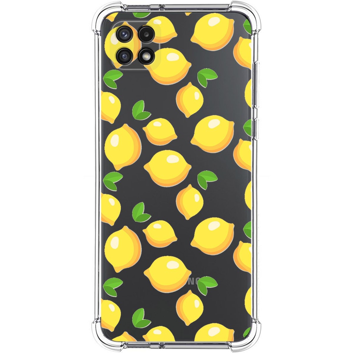 Funda Silicona Antigolpes para Samsung Galaxy A22 5G diseño Limones Dibujos