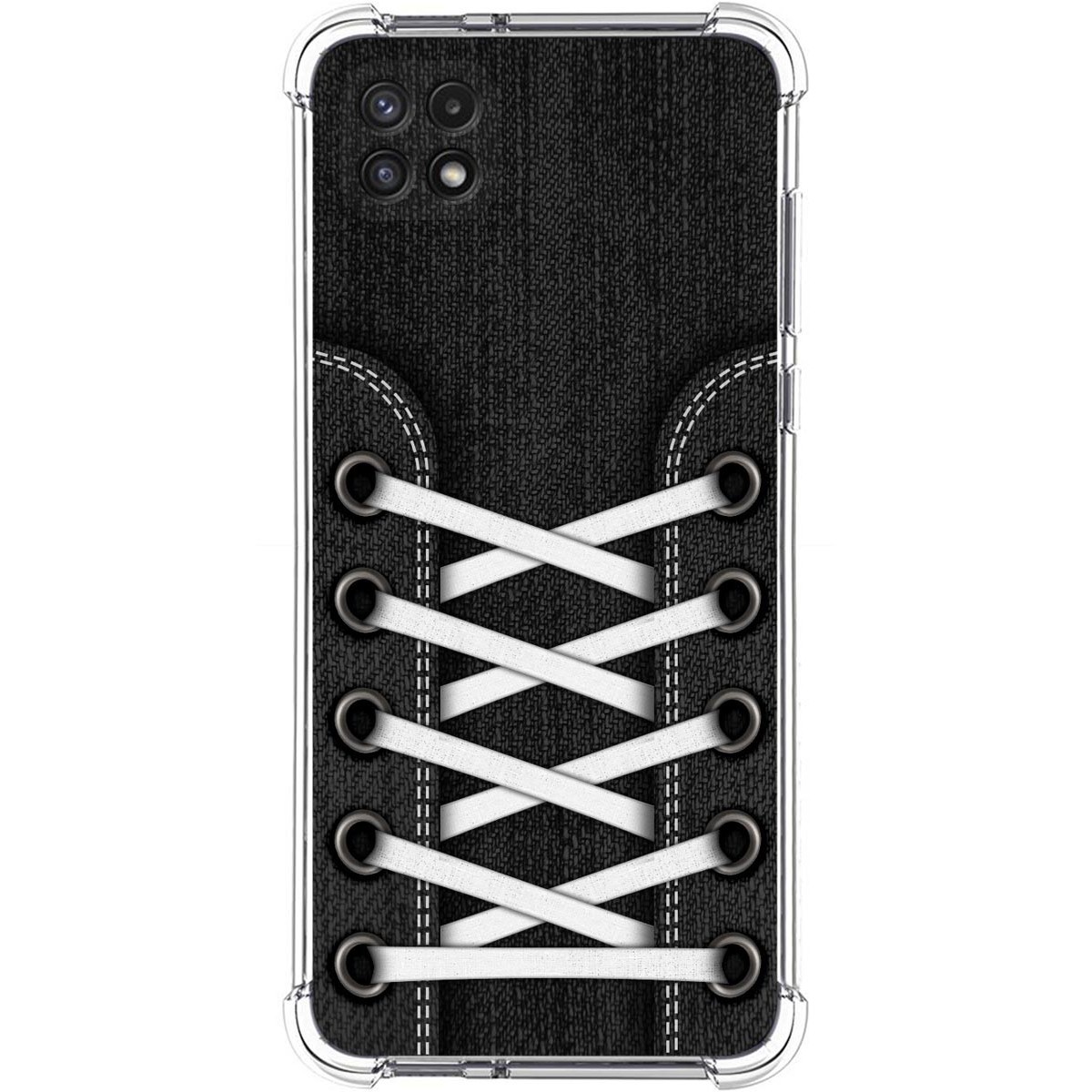 Funda Silicona Antigolpes para Samsung Galaxy A22 5G diseño Zapatillas 02 Dibujos