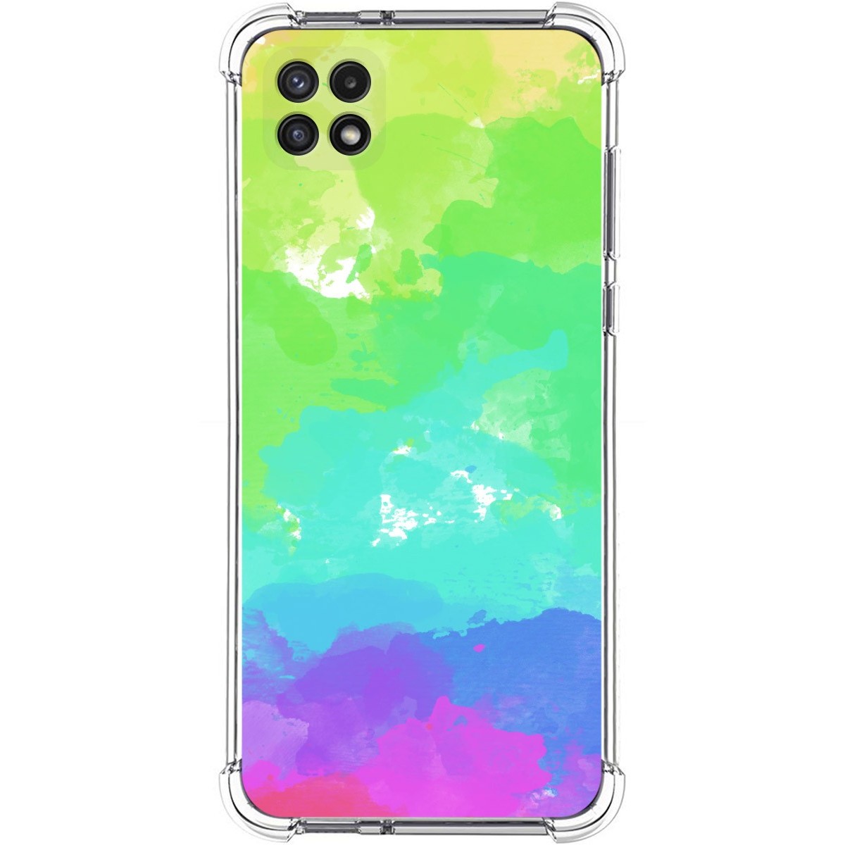 Funda Silicona Antigolpes para Samsung Galaxy A22 5G diseño Acuarela 03 Dibujos